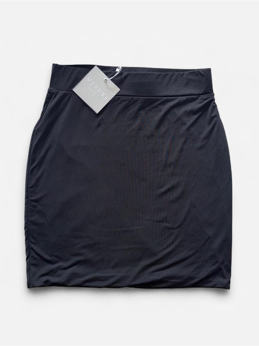 Meshki Basics Harlow Classic Black Mini Skirt